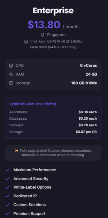 Enterprise (Performance)
