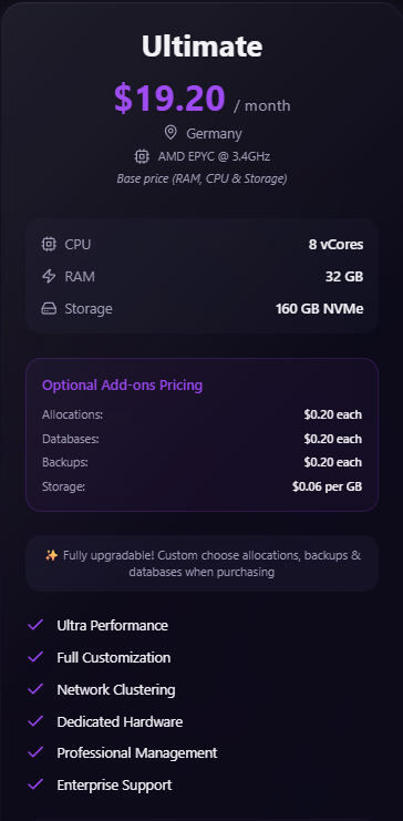 Ultimate Plan (Germany)